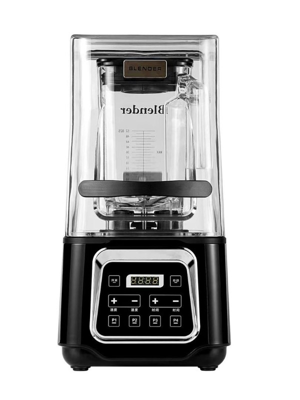 Digital Countertop Blender with Sound Enclosure industrial Blender 