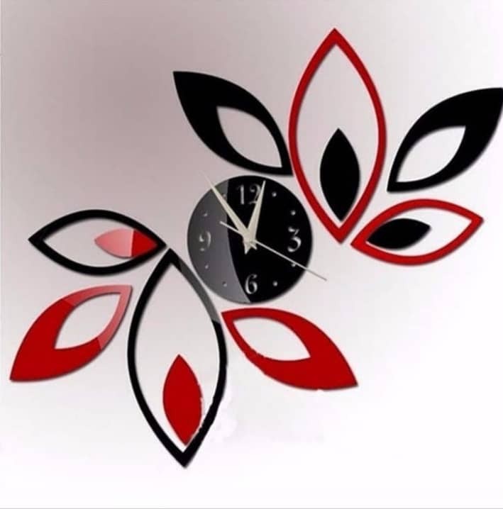 Floral Wall Clock