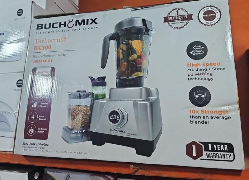 BUCH & MIX Turbocrush BX300 High Performance Blender