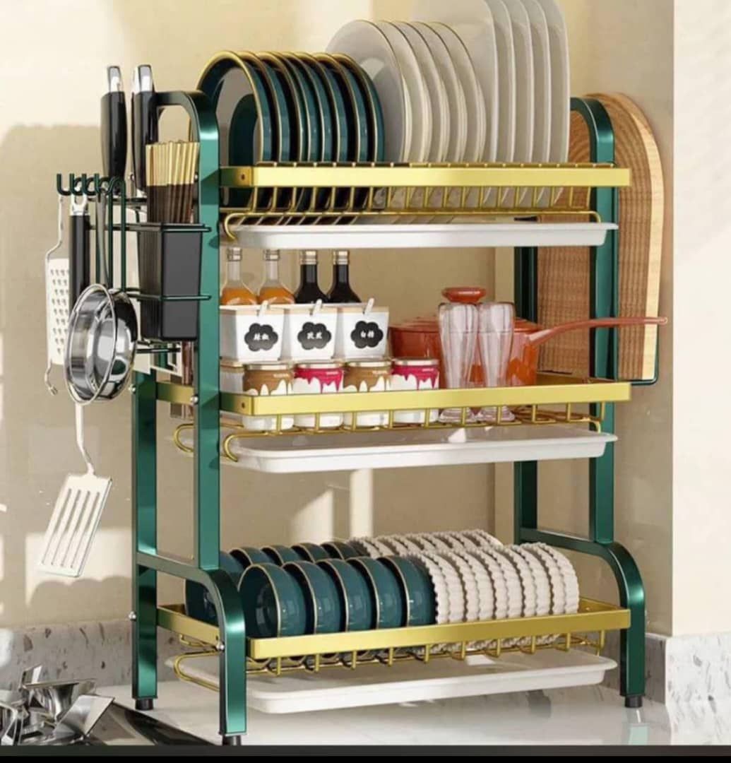 3-Tier Dish Drying Rack