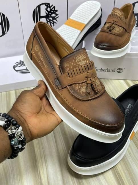 Timberland Brown Loafers with Tassels