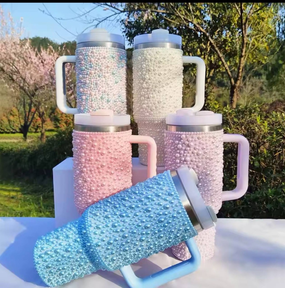 Pearls Blig tumbler