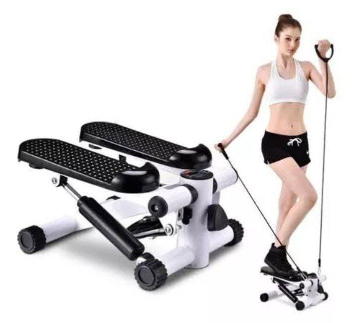 Mini Stepper with Resistance Bands